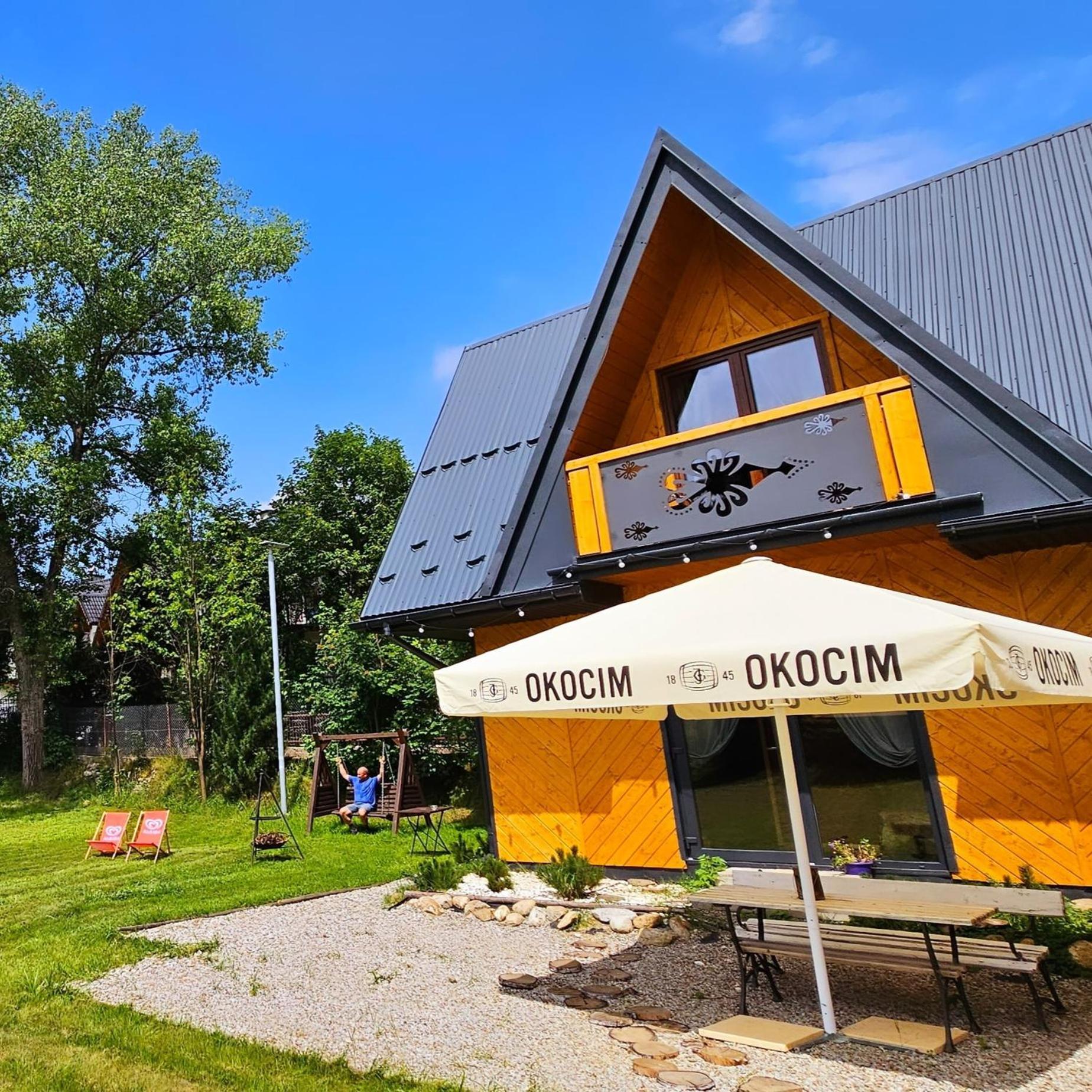 Eco Domek Z Duzym Ogrodem I Widokiem Murzasichle Exterior photo